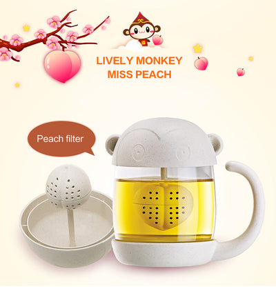 Infusor de Té con Diseño de Gato - Colador para Taza y Tetera - Image 4