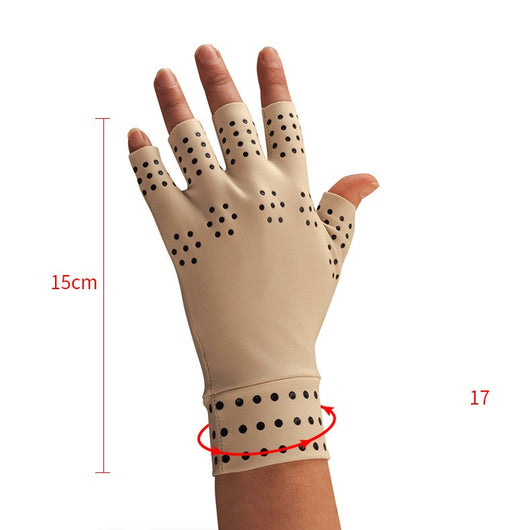 Guantes de Compresión Sanitaria sin Deslizamiento - Dedos Abiertos - Image 2