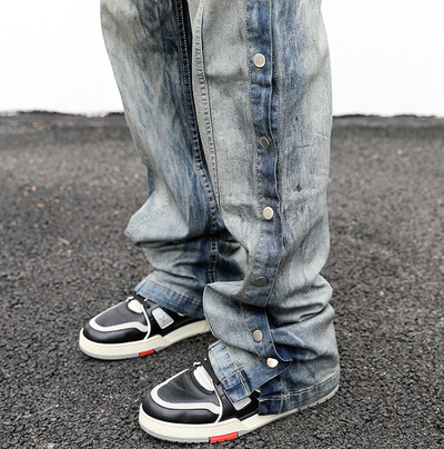 Pantalón Denim con Cordón Ajustable - Image 3