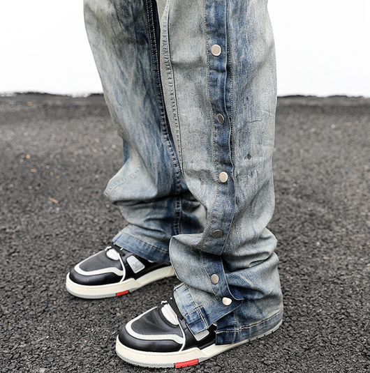 Pantalón Denim con Cordón Ajustable - Image 3