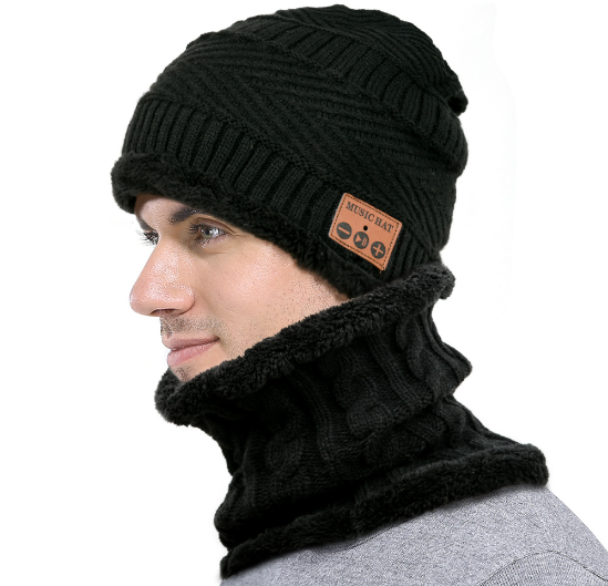 Gorro Tejido Bluetooth con Forro Polar - Conectividad Inteligente - Image 5