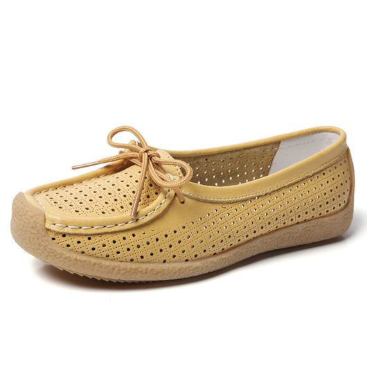 Zapatos Planos Cómodos para Mujer con Suela Blanda y Diseño Hueco - Image 10