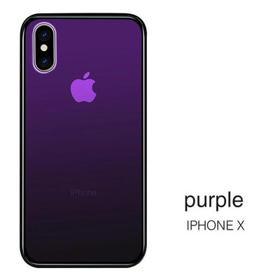 Funda de Teléfono Antigolpes con Vidrio Templado y Gradiente HD - Image 9