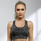 Black Camouflage Bra
