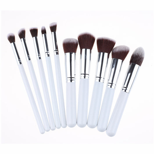 Set de Brochas de Maquillaje Portátil con Mango de Madera - Image 15