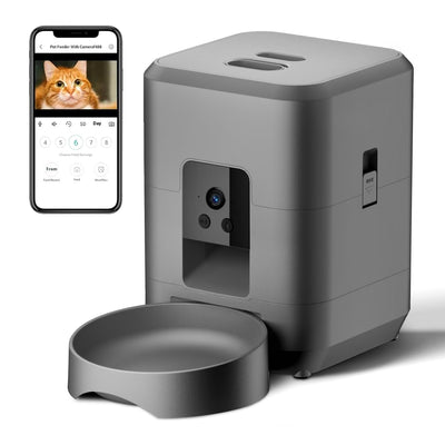 Comedero Automático Inteligente para Mascotas con Control Remoto y Dosificación Programada - Image 8
