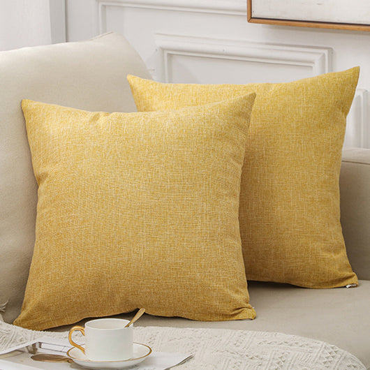 Almohada de Lino y Algodón para Sofá - Diseño Liso y Elegante - Image 19