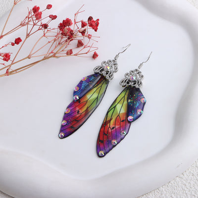 Aretes Alas de Cigarra Personalizados - Diseño Lluvia Misteriosa del Sur - Image 16