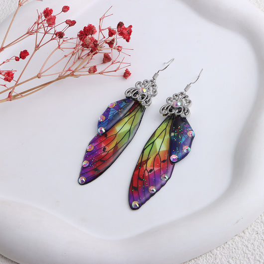 Aretes Alas de Cigarra Personalizados - Diseño Lluvia Misteriosa del Sur - Image 16