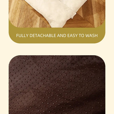 Cama Térmica para Perros con Manta Fleece Desmontable - Colchón Cómodo para Mascotas Pequeñas, Medianas y Grandes - Image 20
