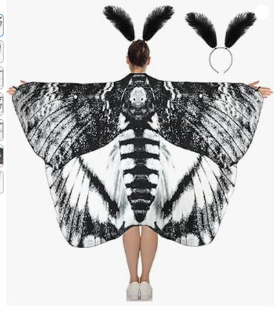 Capa Halloween con Mariposas Giratorias - Decoración Mágica - Image 6