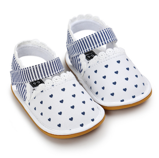 Sandalias de Encaje para Bebé con Suela Suave de Algodón - Image 3