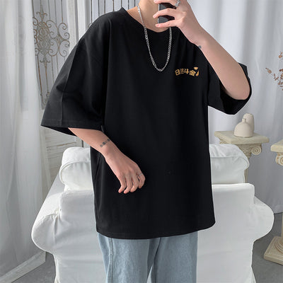 Playera Suelta para Parejas al Estilo Coreano Trendy - Image 2