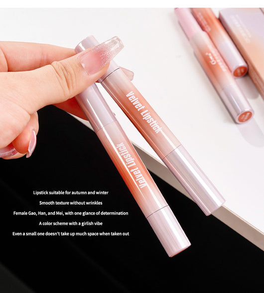 Labial Mate Aterciopelado de Larga Duración Sin Transferencia - Image 25