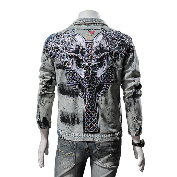 Chaqueta Denim Retro Clásica