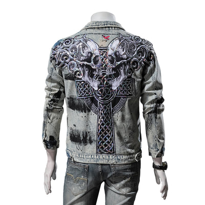 Chaqueta Denim Retro Clásica