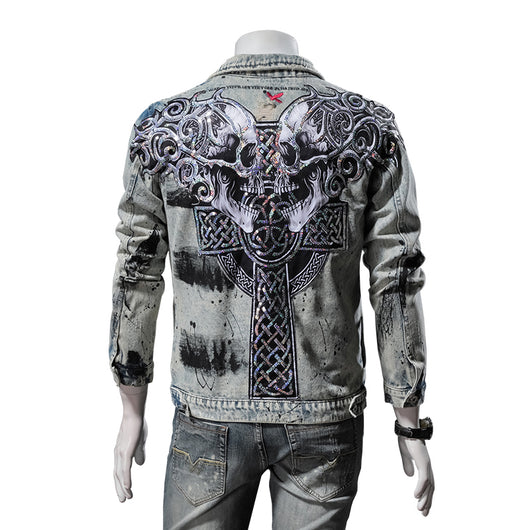 Chaqueta Denim Retro Clásica