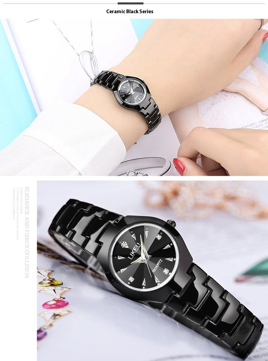 Reloj de Cuarzo Impermeable para Mujer de Temperamento Simple - Image 36