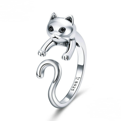 Anillo de Gato Travieso - Diseño Lindo y Ajustable - Image 3