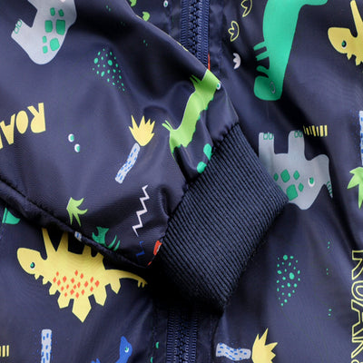 Chaqueta Dinosaurio con Cuello Mao para Niños - Image 4