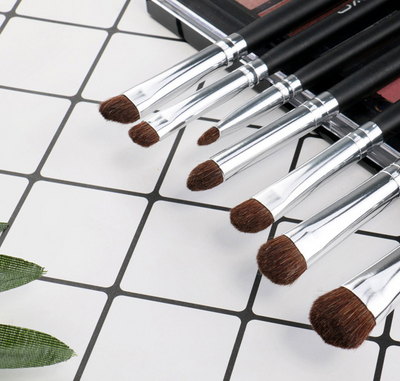 Set de 7 Brochas para Sombras de Ojos - Maquillaje Profesional - Image 3