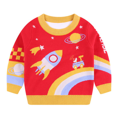 Suéter Cálido Infantil de Algodón Espacial - Image 10