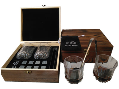 Set de Whisky Premium con Piedras de Hielo y Caja de Madera - Image 13