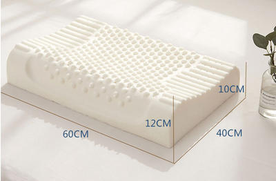Almohada Cervical de Látex Natural Tailandés para Dormir
