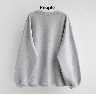 Remera Oversized con Letras 3D - Manga Larga Unisex - Image 12