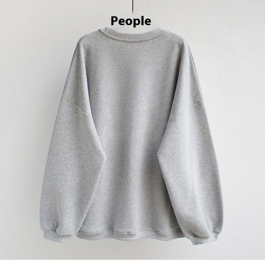 Remera Oversized con Letras 3D - Manga Larga Unisex - Image 12