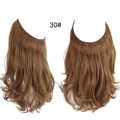 Peluca Corta Ondulada Rizada para Mujer 40-45cm - Image 56