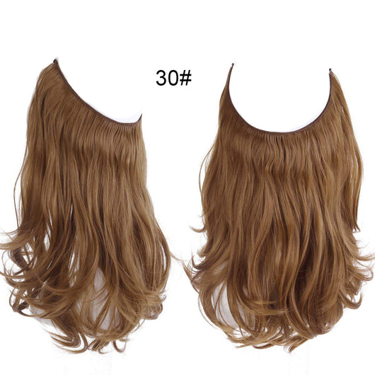 Peluca Corta Ondulada Rizada para Mujer 40-45cm - Image 56