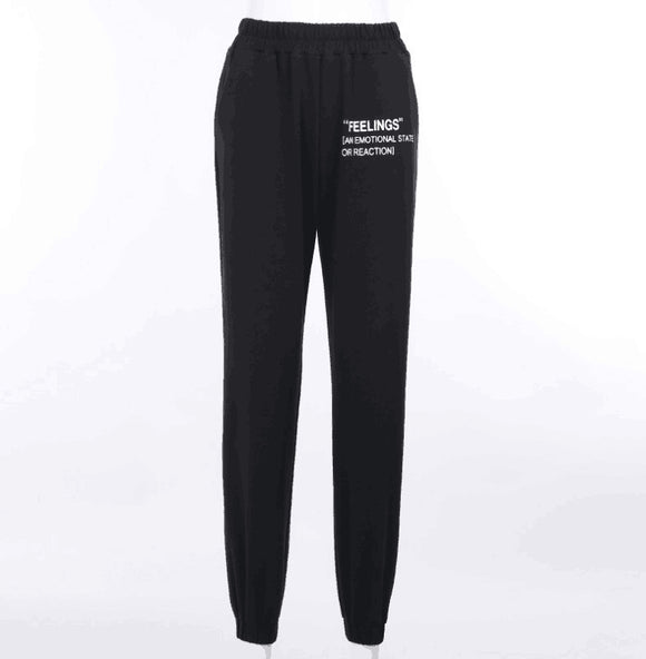 Pantalón Slim Cintura Alta con Bolsillos y Estampado