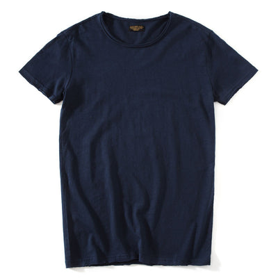 Camiseta Básica Slim Fit Cuello Redondo - Colores Lisos Primavera Verano - Image 6