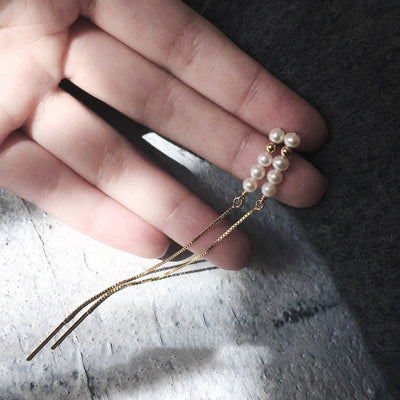 Aretes de Tachuelas Oversize - Image 3