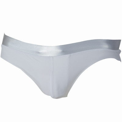 Shorts Triángulo Plateado Brillante - Image 6