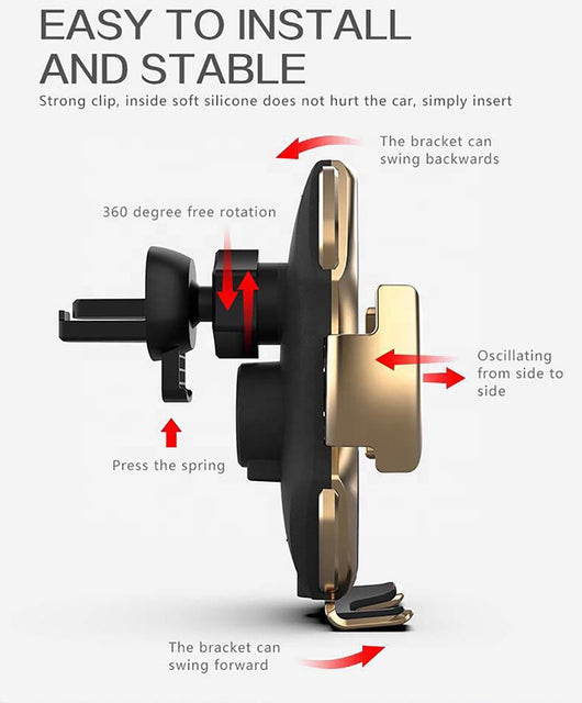 Cargador Inalámbrico para Auto 10W - Image 2