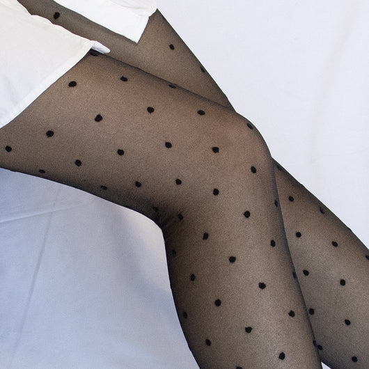 Medias Jacquard Primavera Verano con Diseño de Tatuajes - Image 3