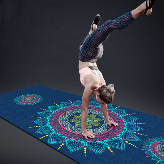 Tapete de Yoga Antideslizante para Principiantes - Caucho Natural - Image 6
