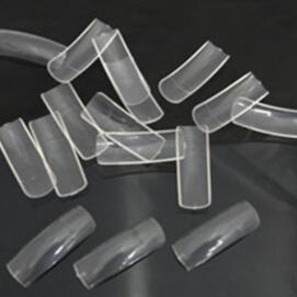 Uñas Postizas Coreanas Transparentes - Set de 10 Modelos con Pegamento - Image 5