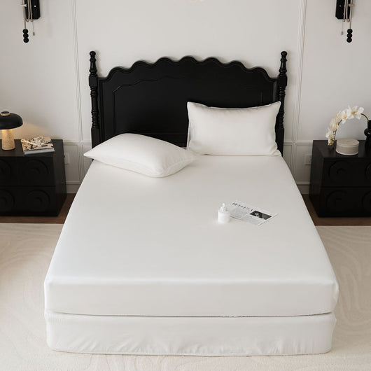 Sábana Individual de Fibra Tencel Lyocell Efecto Hielo - Confort Fresco para Verano