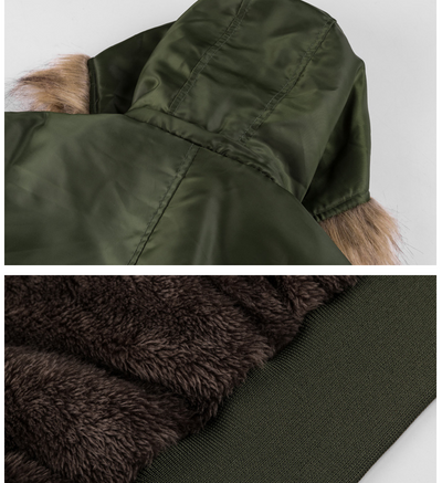 Abrigo Militar Grueso de Terciopelo 3D Plus para Invierno - Image 9