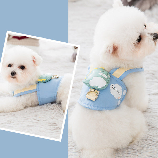 Conjunto de Arnés y Correa Adorable para Perro