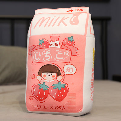 Almohada Cojín Peluche Leche - Juguete Creativo Infantil - Image 14