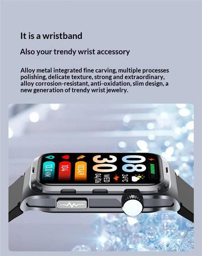 Pulsera Inteligente de Monitoreo Cardíaco, Presión Arterial y Sueño - Image 16
