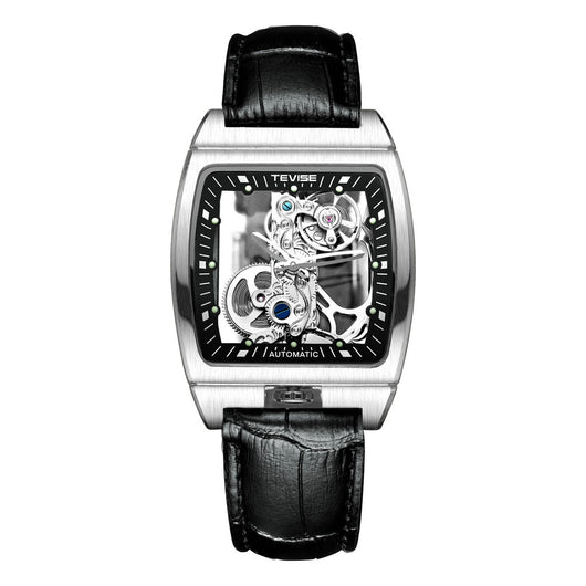 Reloj Mecánico Automático de Cuero para Hombre con Movimiento de Larga Duración - Image 16