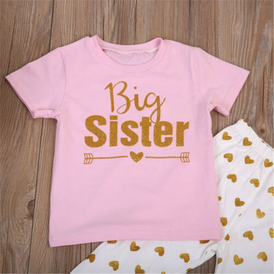 Conjunto de Dos Piezas Letter Sisters para Bebé - Image 2