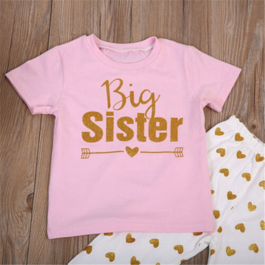 Conjunto de Dos Piezas Letter Sisters para Bebé - Image 2