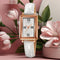 Reloj Retro Rectangular para Mujer - Resistente al Agua, Cuarzo de Precisión