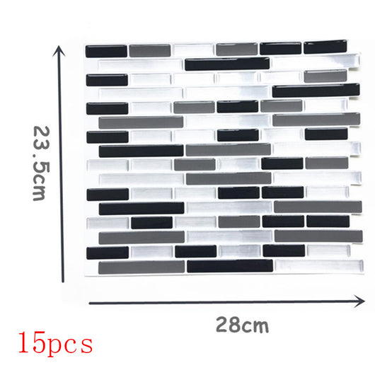 Adhesivo de Pared 3D con Efecto Estéreo a Rayas - Image 16